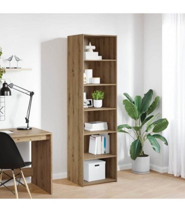 vidaXL Cabinet Artisan Oak 50 x 41 x 185 cm Engineered Wood