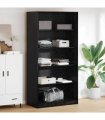 vidaXL Wardrobe Black Oak 100 x 50 x 200 cm