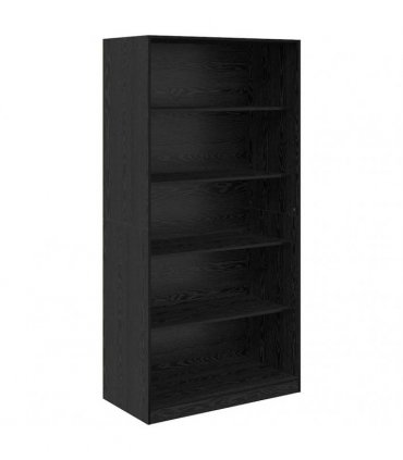 vidaXL Wardrobe Black Oak 100 x 50 x 200 cm