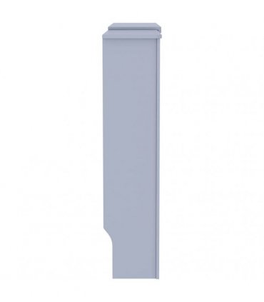 vidaXL Radiator Cover 2 pcs Grey 205 x 20.5 x 81.5cm Engineered Wood