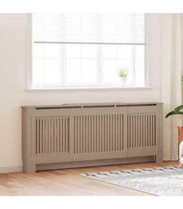 vidaXL Radiator Cover 2 pcs Sonoma Oak 205 x 20.5 x 81.5cm