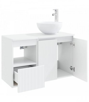 vidaXL Bathroom Cabinet Set 2 pcs White 79.5 x 41 x 80 cm