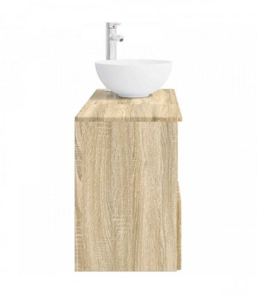 vidaXL Bathroom Cabinet Set 2 pcs Sonoma Oak 79.5 x 41 x 80 cm