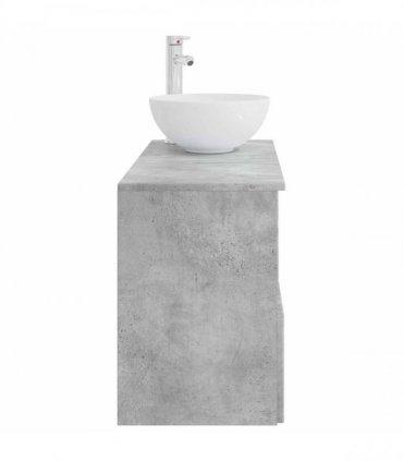 vidaXL Bathroom Cabinet Set 2 pcs Concrete Grey 79.5 x 41 x 80 cm
