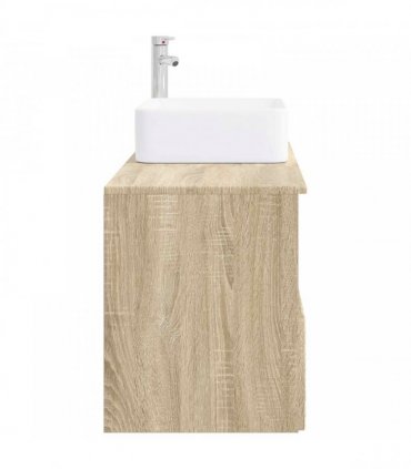 vidaXL Bathroom Cabinet Set 2 pcs Sonoma Oak 79.5 x 41 x 80 cm