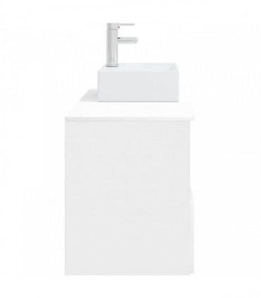 vidaXL Bathroom Cabinet Set 2 pcs White 79.5 x 41 x 79.5 cm