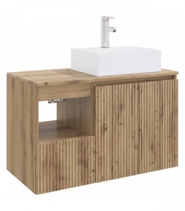 vidaXL Bathroom Cabinet Set 2 pcs Artisan Oak 79.5 x 41 x 79.5 cm