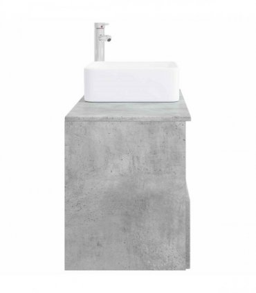 vidaXL Bathroom Cabinet Set 2 pcs Concrete Grey 83 x 35 x 80 cm