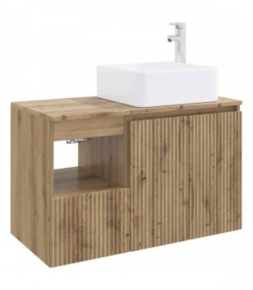 vidaXL Bathroom Cabinet Set 2 pcs Artisan Oak 83 x 35 x 80 cm