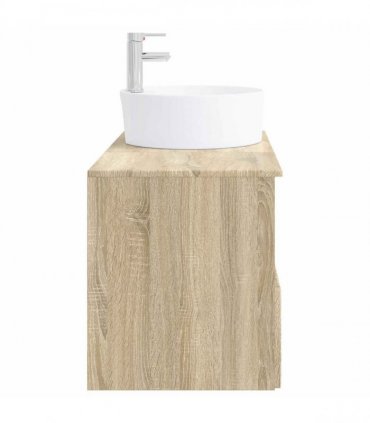 vidaXL Bathroom Cabinet Set 2 pcs Sonoma Oak 79.5 x 44.5 x 82 cm