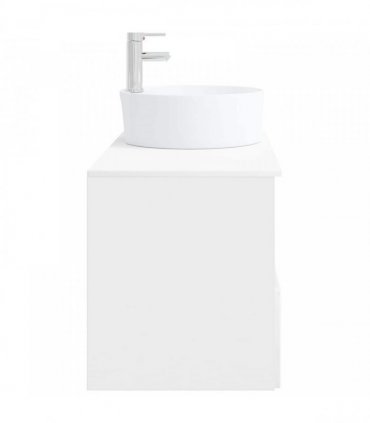 vidaXL Bathroom Cabinet Set 2 pcs High Gloss White 79.5 x 44.5 x 82 cm