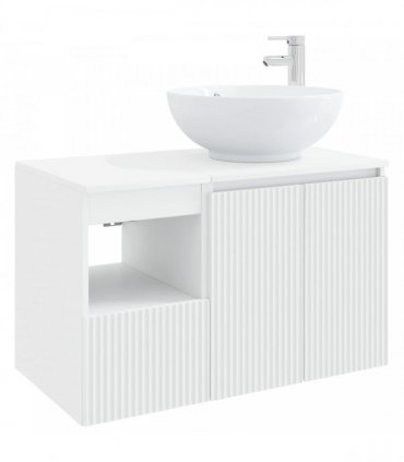 vidaXL Bathroom Cabinet Set 2 pcs White 79.5 x 44.5 x 80 cm