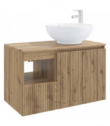 vidaXL Bathroom Cabinet Set 2 pcs Artisan Oak 79.5 x 44.5 x 80 cm