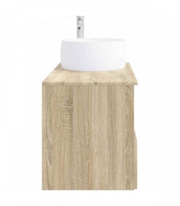 vidaXL Bathroom Cabinet Set 2 pcs Sonoma Oak 79.5 x 44.5 x 80 cm