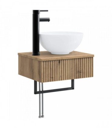 vidaXL Bathroom Cabinet Set 3 pcs Artisan Oak 40 x 41 x 56 cm