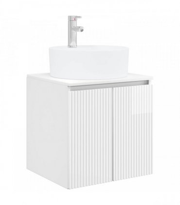 vidaXL Bathroom Cabinet Set 3 pcs High Gloss White