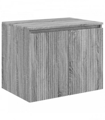 vidaXL Bathroom Cabinet Set 3 pcs Grey Sonoma 161.5 x 44.5 x 82 cm