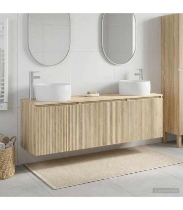 vidaXL Bathroom Cabinet Set 3 pcs Sonoma Oak 161.5 x 44.5 x 80 cm
