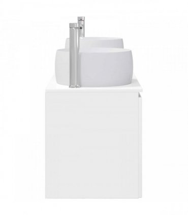 vidaXL Bathroom Cabinet Set 3 pcs High Gloss White