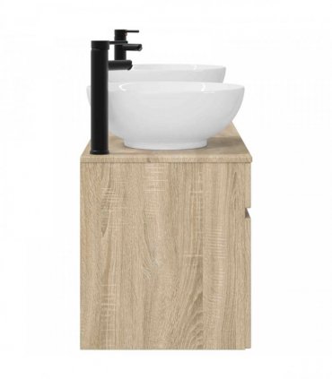 vidaXL Bathroom Cabinet Set 3 pcs Sonoma Oak 157 x 44.5 x 80 cm