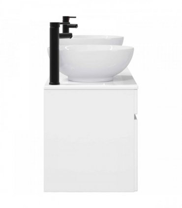 vidaXL Bathroom Cabinet Set 3 pcs High Gloss White 157 x 44.5 x 80 cm