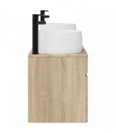 vidaXL Bathroom Cabinet Set 3 pcs Sonoma Oak 157 x 44.5 x 80 cm
