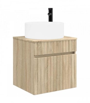 vidaXL Bathroom Cabinet Set 3 pcs Sonoma Oak 157 x 44.5 x 80 cm