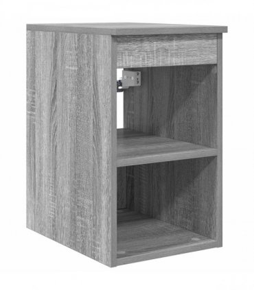 vidaXL Bathroom Cabinet Set 3 pcs Grey Sonoma 136 x 35 x 80 cm