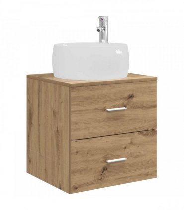 vidaXL Bathroom Cabinet Set 3 pcs Artisan Oak 161.5 x 44.5 x 80 cm