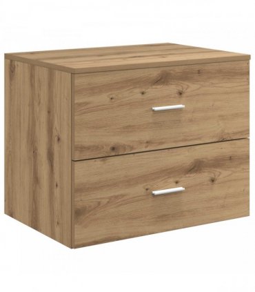 vidaXL Bathroom Cabinet Set 3 pcs Artisan Oak 161.5 x 44.5 x 80 cm