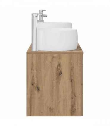 vidaXL Bathroom Cabinet Set 3 pcs Artisan Oak 161.5 x 44.5 x 80 cm