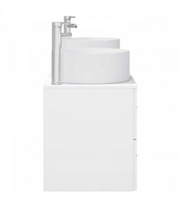 vidaXL Bathroom Cabinet Set 3 pcs White 161.5 x 44.5 x 80 cm
