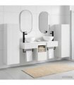 vidaXL Bathroom Cabinet Set 5 pcs White 33 x 34.5 x 100 cm