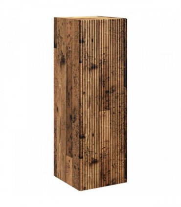 vidaXL Bathroom Cabinet Set 5 pcs Old Wood 33 x 34.5 x 100 cm