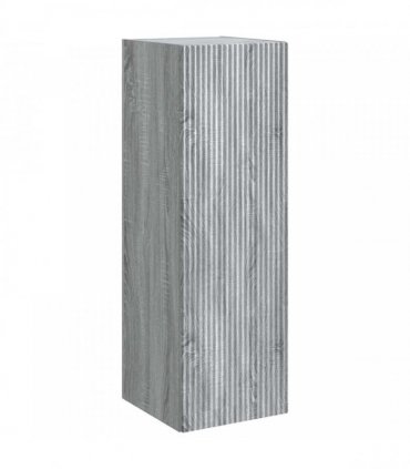vidaXL Bathroom Cabinet Set 5 pcs Grey Sonoma 129 x 35 x 80 cm