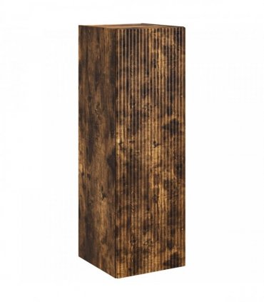 vidaXL Bathroom Cabinet Set 5 pcs Smoked Oak 136 x 35 x 80 cm