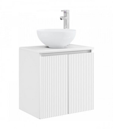 vidaXL Bathroom Cabinet Set 5 pcs White 129 x 35 x 80 cm