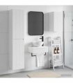 vidaXL Bathroom Cabinet Set 3 pcs White 33 x 34.5 x 160 cm