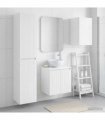 vidaXL Bathroom Cabinet Set 3 pcs High Gloss White 33 x 34.5 x 160 cm