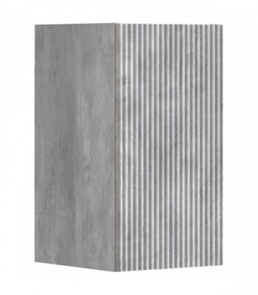 vidaXL Bathroom Cabinet Set 3 pcs Concrete Grey 33 x 34.5 x 160 cm