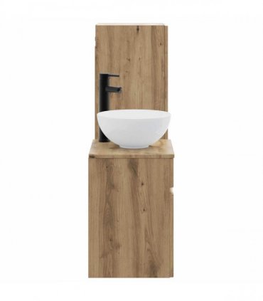 vidaXL Bathroom Cabinet Set 2 pcs Artisan Oak 33 x 34.5 x 100 cm