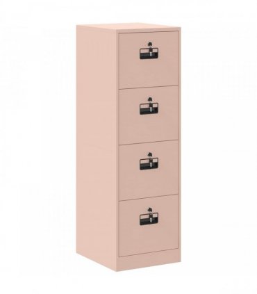 vidaXL File Cabinet Geometric Pink 44 x 50 x 139 cm Cold-Rolled Steel