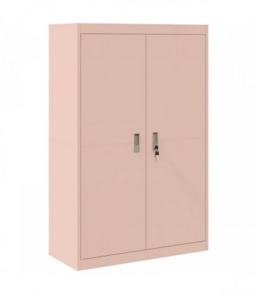 vidaXL Storage Cabinet Pink 90 x 40 x 140 cm Steel
