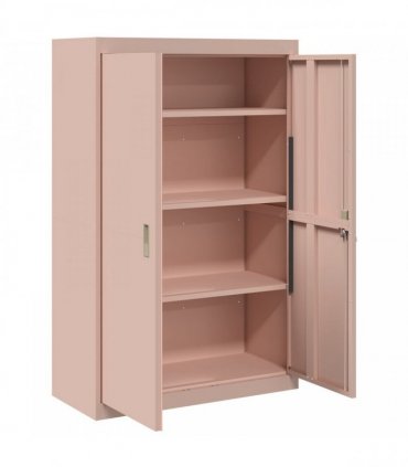 vidaXL Storage Cabinet Pink 90 x 40 x 140 cm Steel