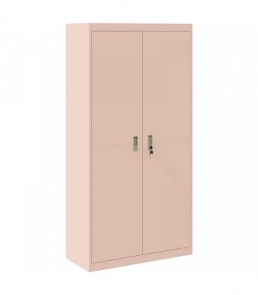 vidaXL Storage Cabinet Pink 90 x 40 x 180 cm Steel