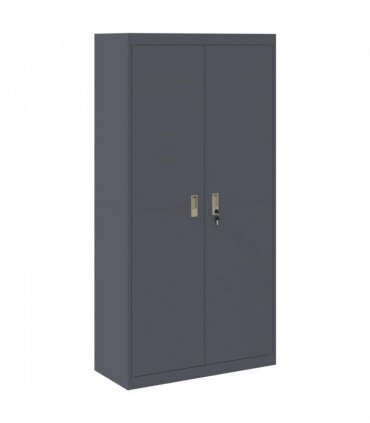 vidaXL Storage Cabinet Anthracite 90 x 40 x 180 cm Steel