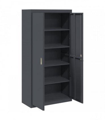 vidaXL Storage Cabinet Anthracite 90 x 40 x 180 cm Steel