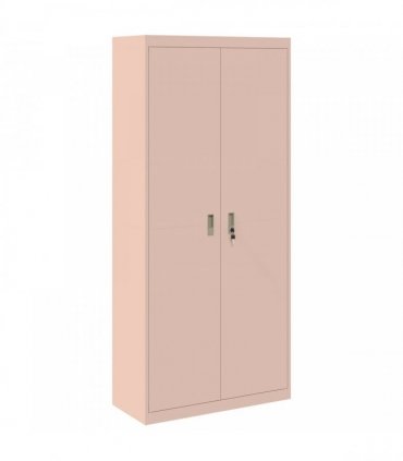 vidaXL Storage Cabinet Pink 90 x 40 x 200 cm Steel