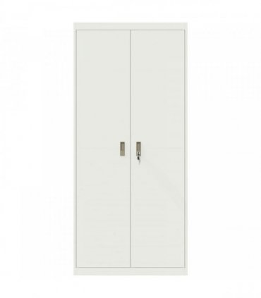 vidaXL Storage Cabinet White 90 x 40 x 200 cm Steel