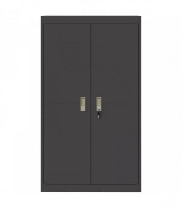 vidaXL Storage Cabinet Black 80 x 40 x140 cm Steel
